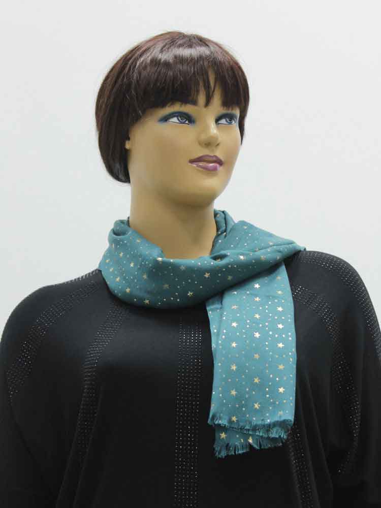 Шарф женский с лазерным накатом большого размера. Магазин «Пышная Дама», Харьков.