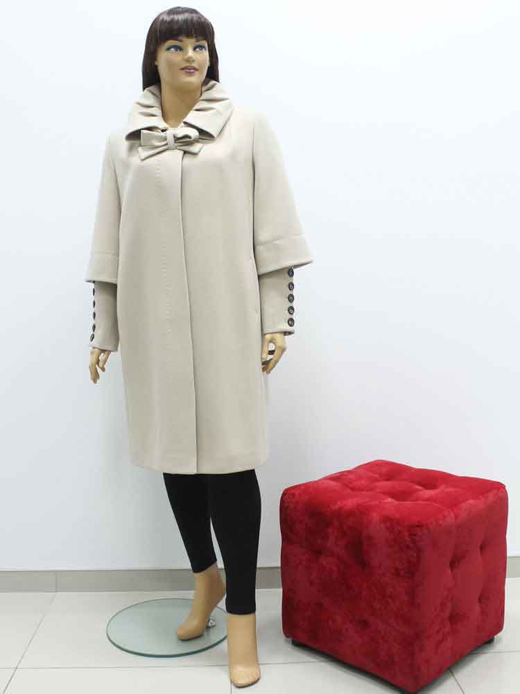 Пальто женское зимнее кашемировое большого размера. Магазин «Пышная Дама», Харьков.
